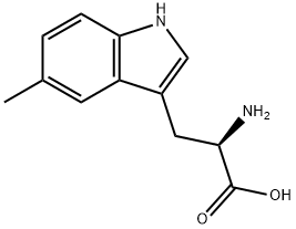5-Methyl-D-tryptophan 구조식 이미지