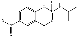 N-(1-Methylethyl)-6-nitro-4H-1,3,2-benzodioxaphosphorin-2-amine 2-sulfide Structure