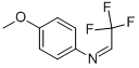 N-(2,2,2-TRIFLUOROETHYLIDENE)-4-METHOXYANILINE Structure