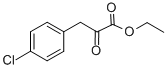 ETHYL 3-(4-CHLOROPHENYL)-2-OXOPROPANOATE Structure