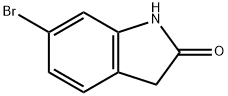 6-Bromo-1,3-dihydro-2H-indol-2-one 구조식 이미지