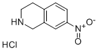 7-NITRO-1,2,3,4-TETRAHYDRO-ISOQUINOLINE HYDROCHLORIDE Structure