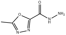 1,3,4-옥사디아졸-2-카르복실산,5-메틸-,히드라지드(9CI) 구조식 이미지