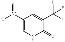 2-HYDROXY-5-NITRO-3-(TRIFLUOROMETHYL)PYRIDINE 구조식 이미지