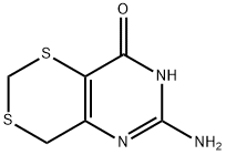 6-AMINO-4H,7H-[1,3]DITHIINO[5,4-D]PYRIMIDIN-8-ONE Structure