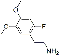 3,4-Dimethoxy-6-fluoro-phenylethylamine Structure