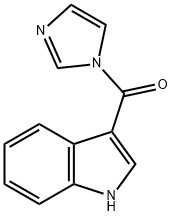 1-(1H-INDOL-3-YLCARBONYL)-1H-IMIDAZOLE, Structure