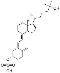 25-하이드록시비타민D33-설페이트에스테르 구조식 이미지