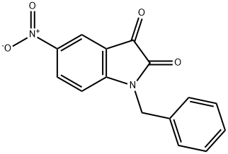 5-NITRO-1-(PHENYLMETHYL)-ISATIN Structure
