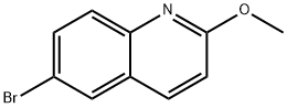 6-bromo-2-methoxyquinoline 구조식 이미지