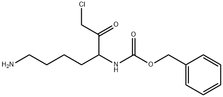 7-아미노-3-벤질옥시카르보닐아미노-1-클로로헵탄-2-온 구조식 이미지