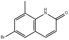 6-BROMO-8-METHYLQUINOLIN-2(1H)-ONE Structure