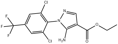 5-AMINO-1-[(2-ETHOXY-4-CHLORO-6-FLUORO)PHENYL]-1H-PYRAZOLE-3-CARBONITRILE Structure