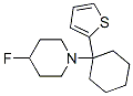 4-fluoro-1-(1-(2-thienyl)cyclohexyl)piperidine Structure