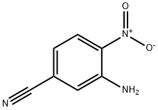 Benzonitrile,  3-amino-4-nitro- Structure