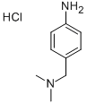 4-아미노-N,N-디메틸-벤젠메탄아민디히드로클로라이드 구조식 이미지
