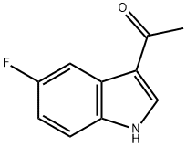 5-fluoro-3-acetylindole Structure