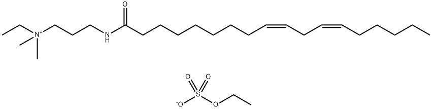 LINOLEAMIDOPROPYL ETHYLDIMONIUM ETHOSULFATE Structure