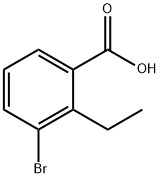3-Bromo-2-ethyl-benzoic acid 구조식 이미지