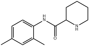 N-(2,4-디메틸페닐)피페리딘-2-카르복사미드 구조식 이미지