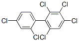 (+)-2,2',3,4,4',6-Hexachlorobiphenyl Structure