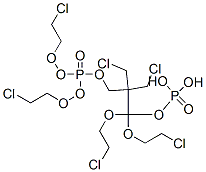 1-[bis(2-chloroethoxy)phosphoryloxy]-2-[bis(2-chloroethoxy)phosphorylo xymethyl]-3-chloro-2-(chloromethyl)propane Structure