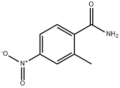 2-Methyl-4-nitrobenzamide 구조식 이미지