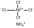 diammonium tetrachloronickelate(2-) Structure