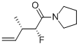 Pyrrolidine, 1-(2-fluoro-3-methyl-1-oxo-4-pentenyl)-, (R*,S*)- (9CI) Structure