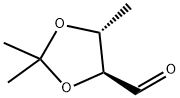 1,3-디옥솔란-4-카르복스알데히드,2,2,5-트리메틸-,(4S,5R)-(9CI) 구조식 이미지