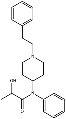 ω-1-Hydroxy Fentanyl Structure