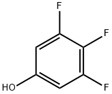 3,4,5-Trifluorophenol 구조식 이미지