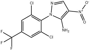 99662-11-0 2-[2,6-dichloro-4-(trifluoromethyl)phenyl]-4-nitro-pyrazol-3-amine
