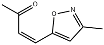 3-Buten-2-one,4-(3-methyl-5-isoxazolyl)-,(Z)-(9CI) Structure