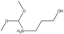 1-Propanol, 3-(diMethoxyMethylsilyl)- Structure