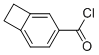 Bicyclo[4.2.0]octa-1,3,5-triene-3-carbonyl chloride (9CI) Structure