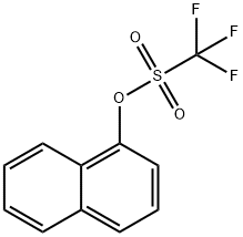 1-NAPHTHYL TRIFLATE 구조식 이미지