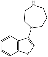 3-(1,4-DIAZEPAN-1-YL)BENZO[D]ISOTHIAZOLE Structure