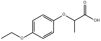 2-(4-ETHOXY-PHENOXY)-PROPIONIC ACID Structure