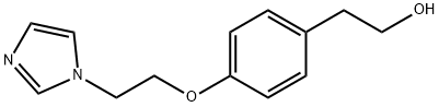 1-[2-[4-(2-Hydroxyethyl)phenoxy]ethyl]-1H-imidazole Structure