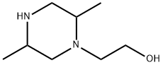 1-Piperazineethanol,2,5-dimethyl-(6CI) Structure