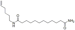 N-hex-5-enyldodecanediamide 구조식 이미지