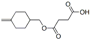 [(4-methylenecyclohexyl)methyl] hydrogen succinate Structure