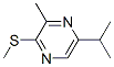 Pyrazine, 3-methyl-5-(1-methylethyl)-2-(methylthio)- (9CI) Structure