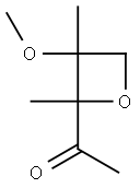 Ethanone, 1-(3-methoxy-2,3-dimethyl-2-oxetanyl)- (9CI) 구조식 이미지