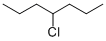 4-CHLOROHEPTANE Structure