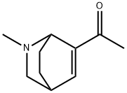 Ethanone, 1-(2-methyl-2-azabicyclo[2.2.2]oct-5-en-6-yl)- (9CI) 구조식 이미지