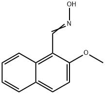 2-메톡시-1-나프탈데히드옥심 구조식 이미지