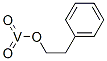 Vanadic acid, 2-phenylethyl ester Structure