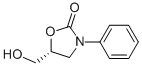 (R)-5-(HYDROXYMETHYL)-3-PHENYLOXAZOLIDIN-2-ONE 구조식 이미지